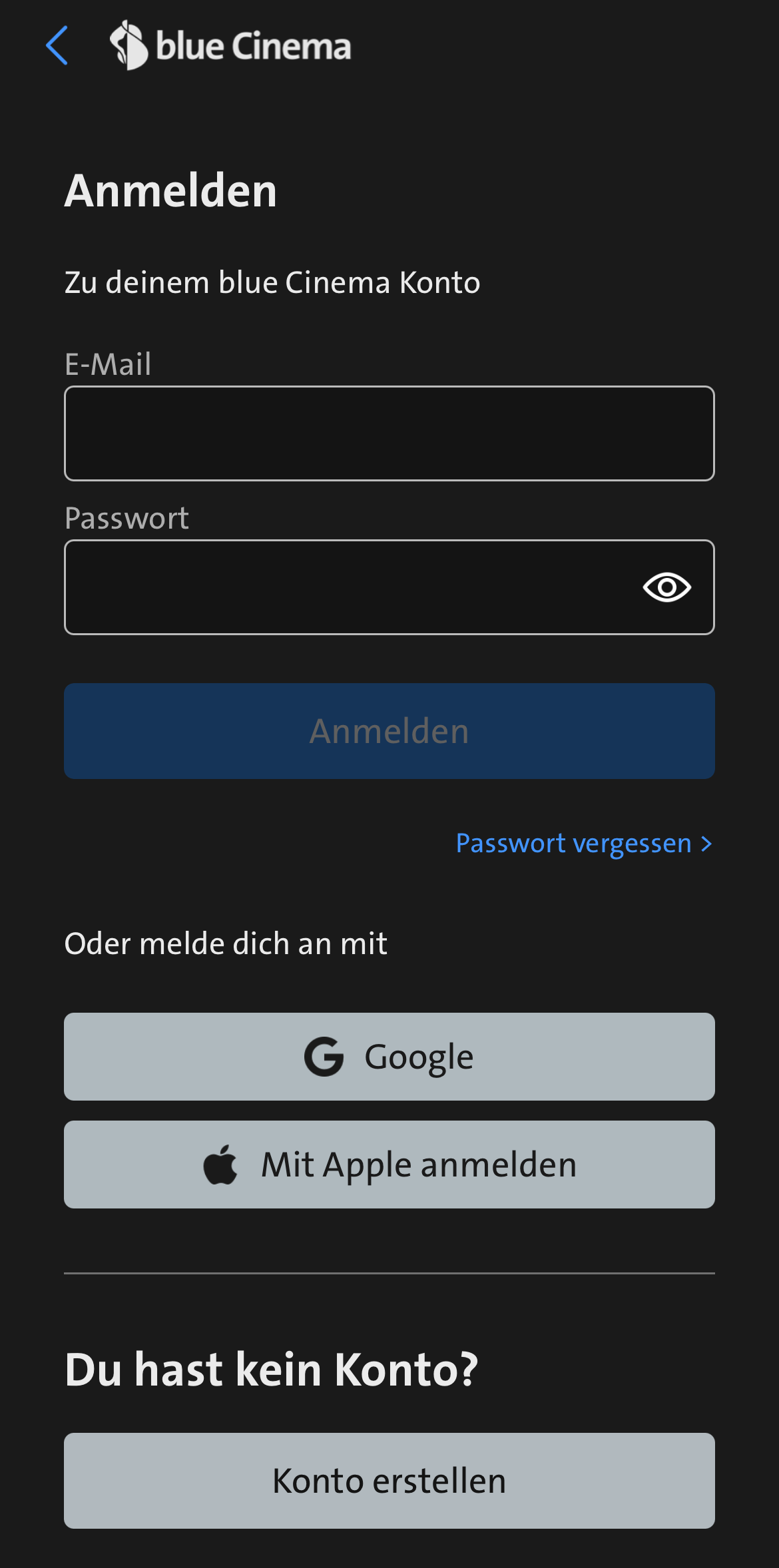 Anmeldung